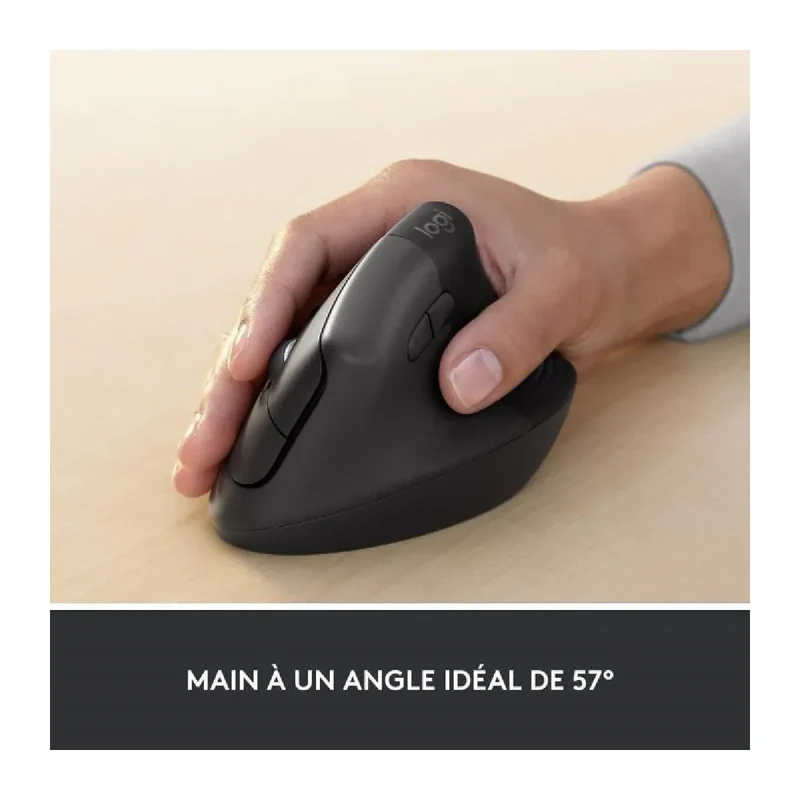 Logitech Lift for Business Noire