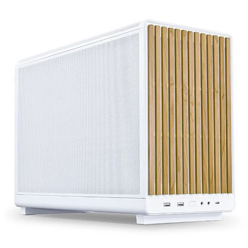 Lian Li A3-mATX (Blanc/Bois Clair)