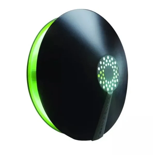Edialux Aura black Design insectenlamp met lijmsticker