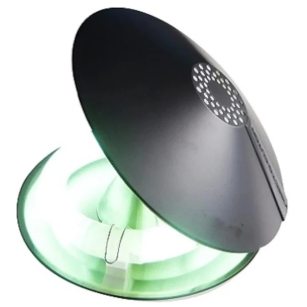 Edialux Aura black Design insectenlamp met lijmsticker