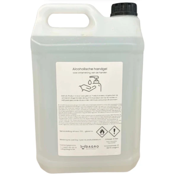 Ontsmettende handgel Dagro - 5 liter