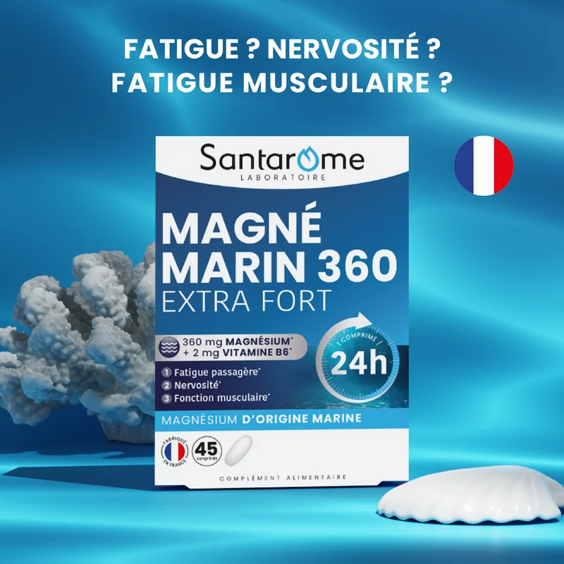 Magné Marin 360 - 45 comprimés magnésium et vitamine B6