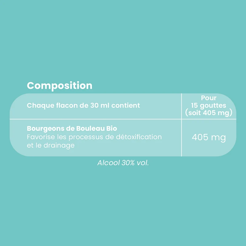 Macérat de Bourgeons - Bouleau Bio
