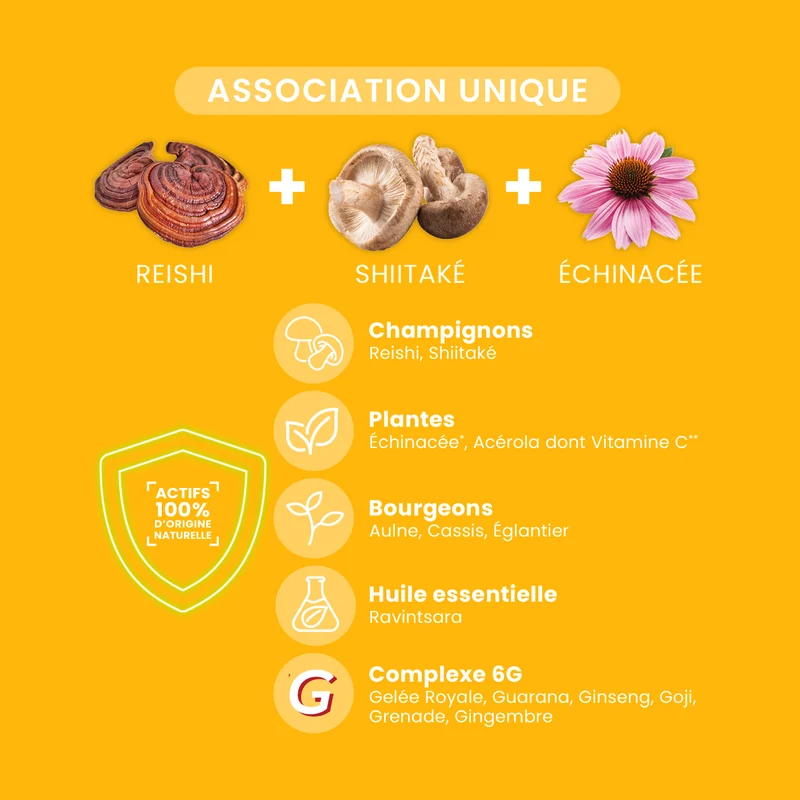 Vita'Max Immunité 6G - 20 ampoules