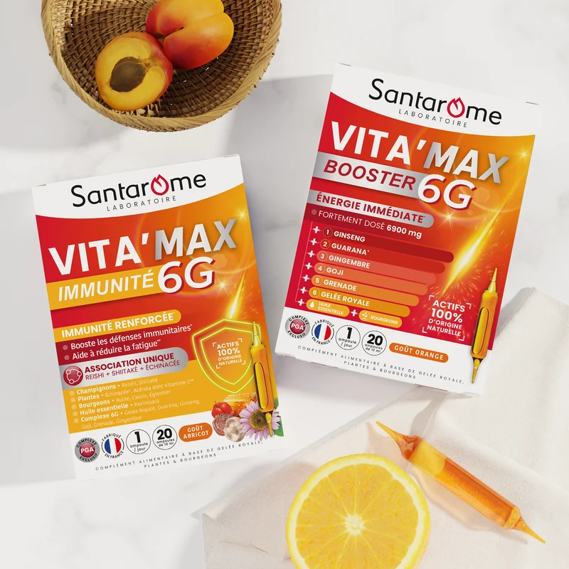Vita'Max Immunité 6G - 20 ampoules