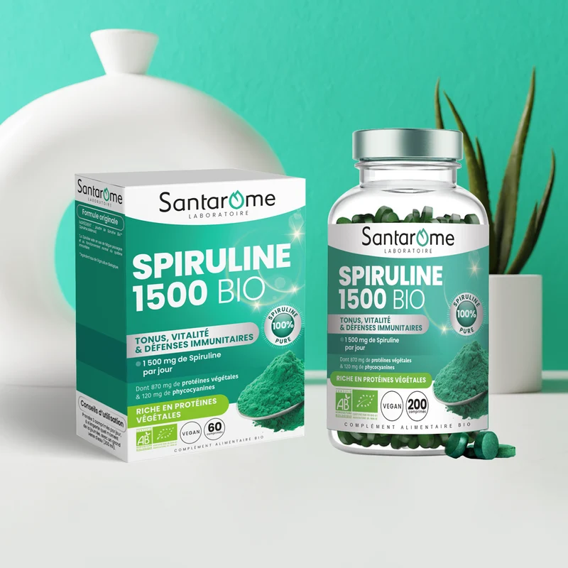 Spiruline Bio - 60 comprimés