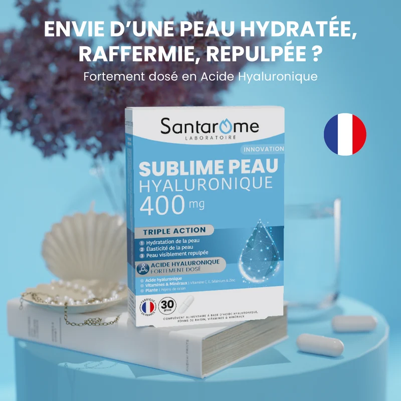 Sublime Peau Acide Hyaluronique 400 mg - 30 gélules