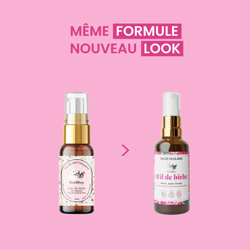 Œil de biche : Gelée oculaire pour chien