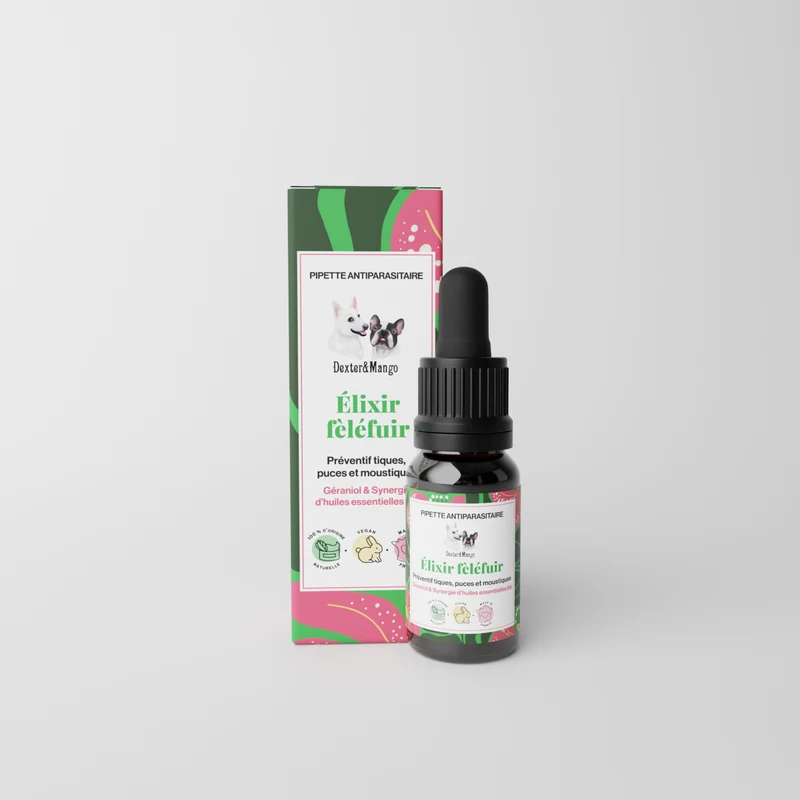 Élixir Fèléfuir : Pipette antiparasitaire