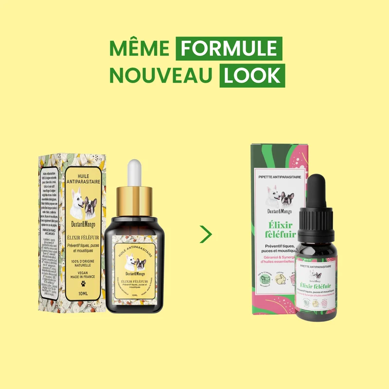 Élixir Fèléfuir : Pipette antiparasitaire