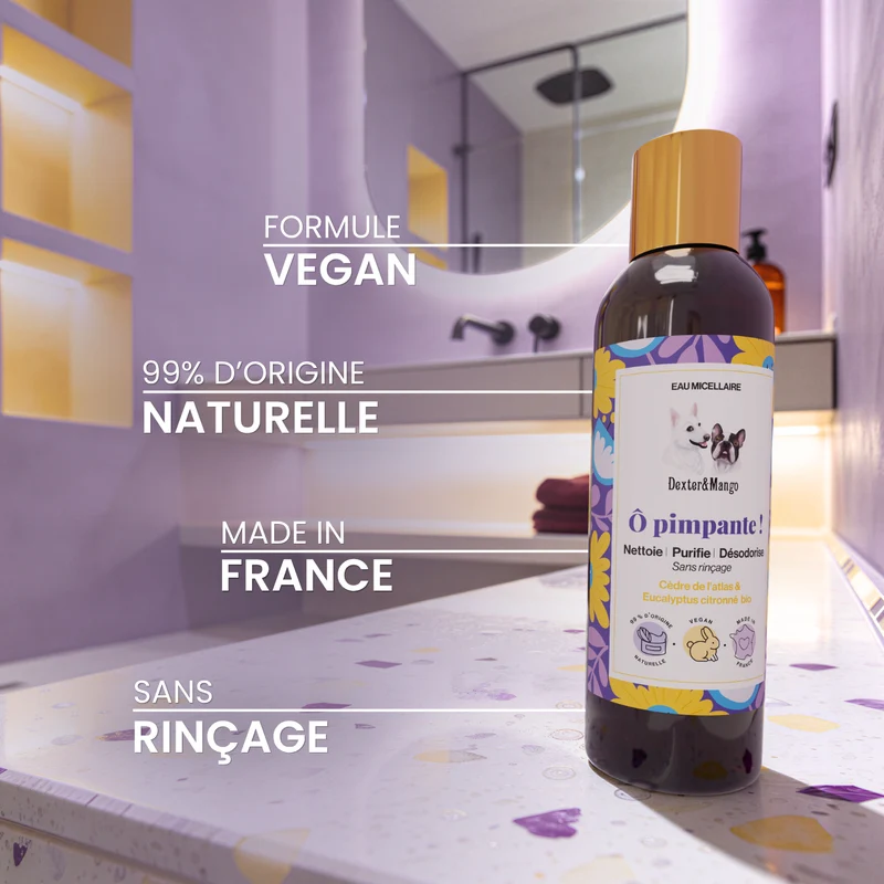 Ô Pimpante ! : Eau micellaire nettoyante