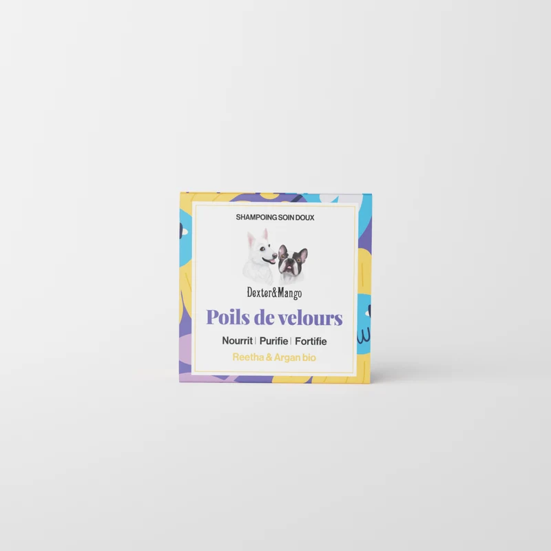 Shampoing Poils de velours solide : Soin doux