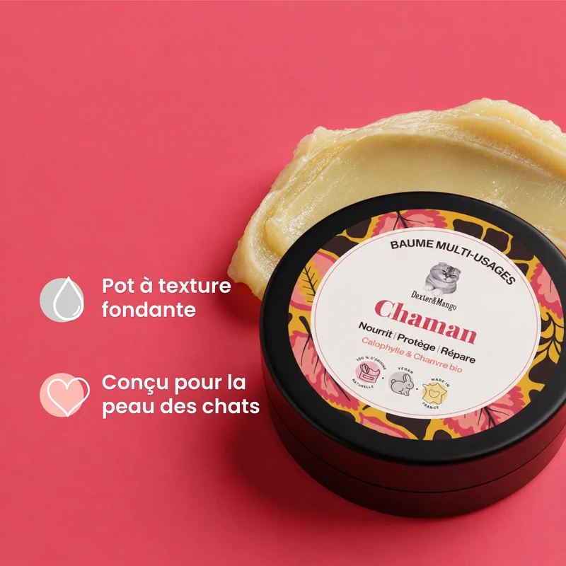 Chaman : Baume nourrissant pour chat