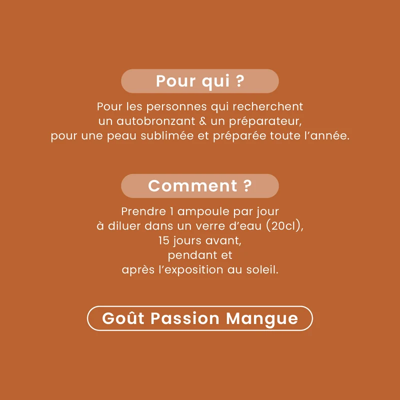 Sublime Soleil 2 en 1 - 20 ampoules