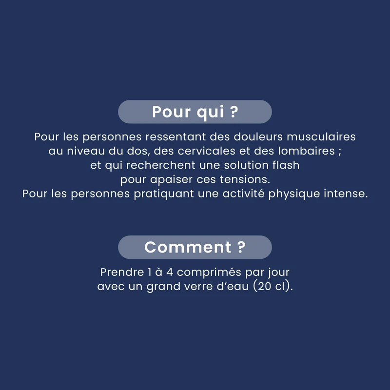 Myostéo Décontractant Musculaire - 20 comprimés