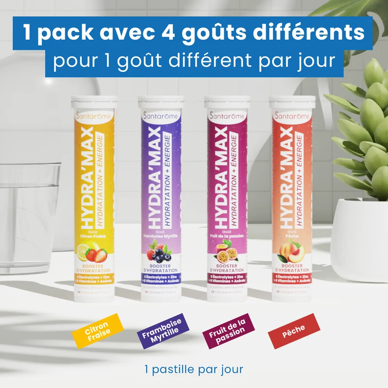 Pack Découverte HYDRA'MAX - Pastilles Hydratation