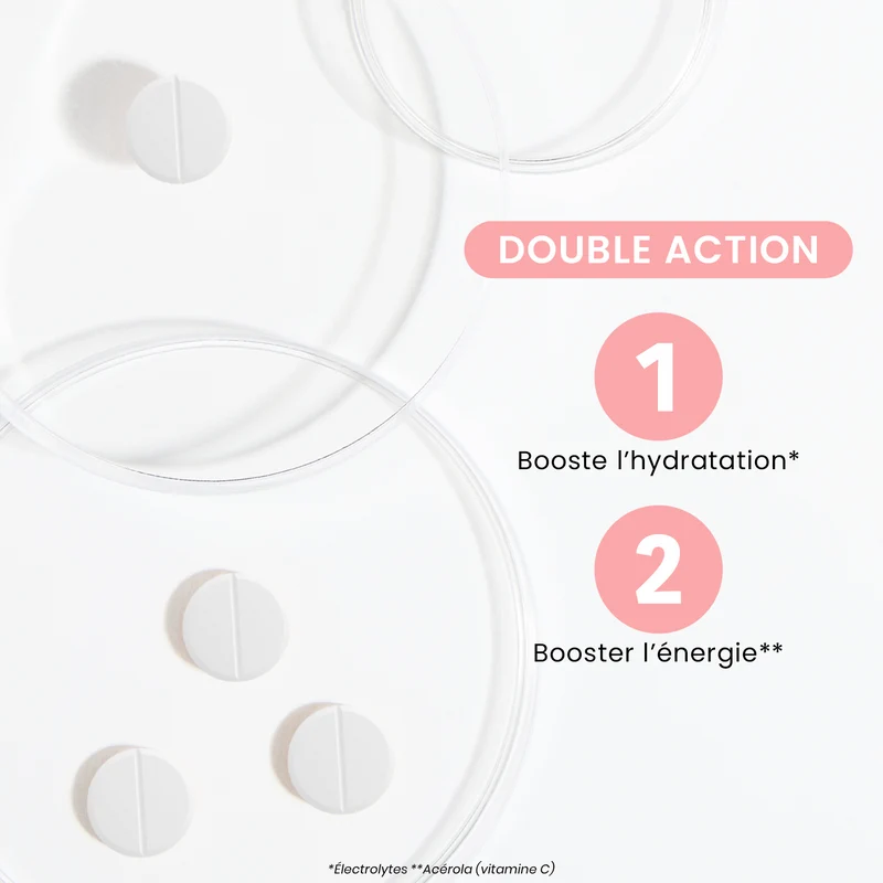 HYDRA'MAX Pêche - 20 pastilles hydratation