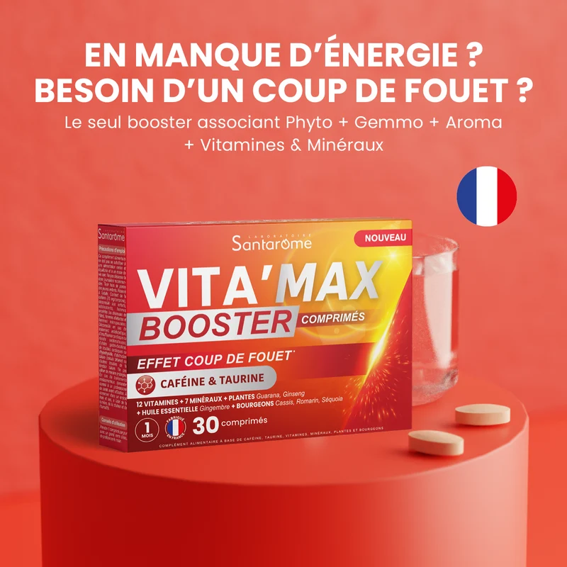 Vita'Max Booster - 30 comprimés