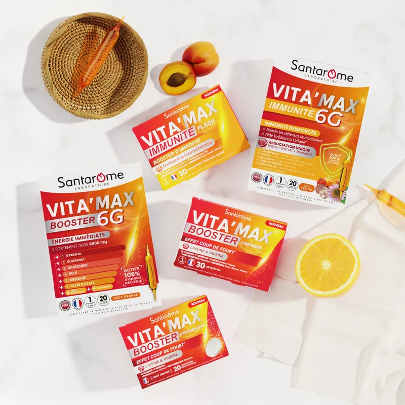 Vita'Max Booster 6G - 20 ampoules