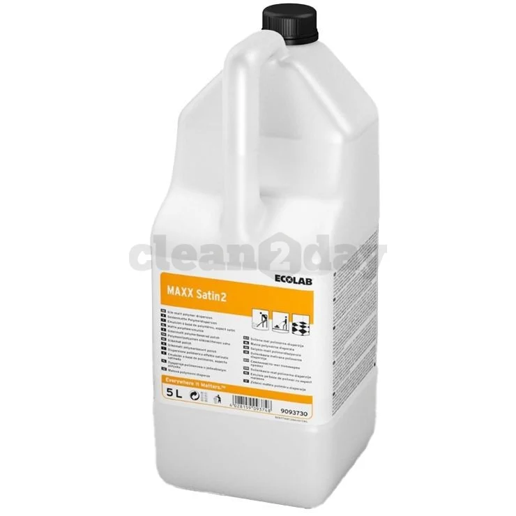 Dispersione polimerica effetto satinato per pavimenti Ecolab MAXX Satin2 2x5 litri DISPONIBILE IN 7 GIORNI LAVORATIVI
