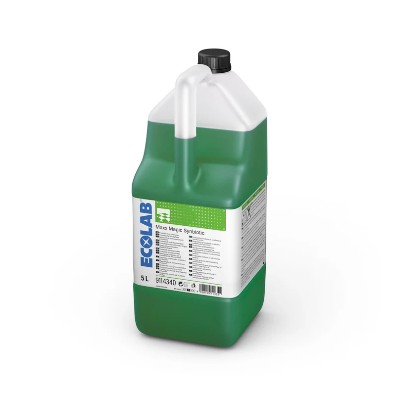 Detergente sinbiotico Ecolabel per pavimenti e superfici Ecolab MAXX Magic Synbiotic 2x5 litri DISPONIBILE IN 7 GIORNI LAVORATIVI