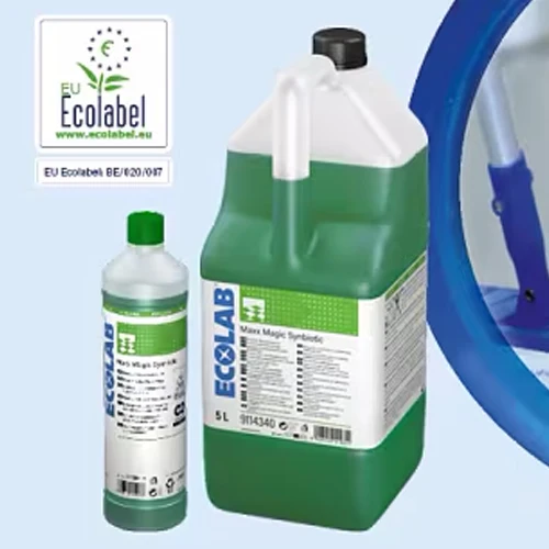 Detergente sinbiotico Ecolabel per lavasciuga Ecolab MAXX Magic Scrub Synbiotic 5 litri DISPONIBILE IN 7 GIORNI LAVORATIVI