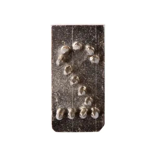 Cijfer voor tatoeëerhamer - 30 mm plaat