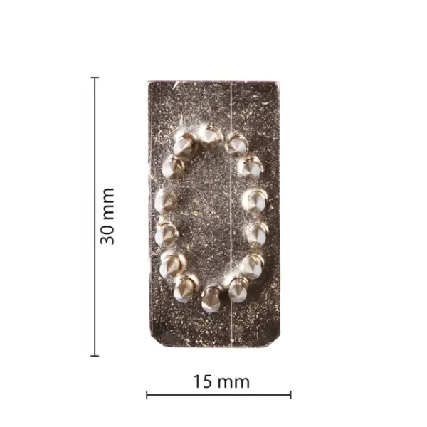 Cijfer voor tatoeëerhamer - 30 mm plaat