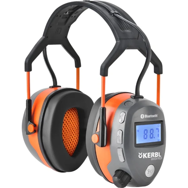 Gehoorbescherming Kerbl met radio en bluetooth - heroplaadbaar