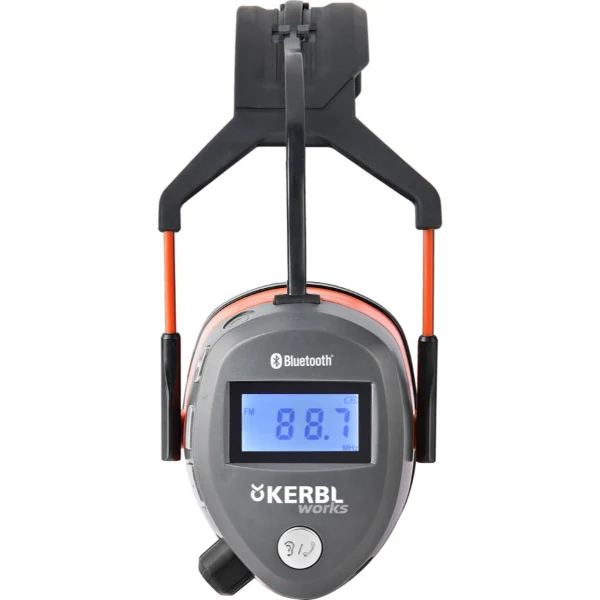 Gehoorbescherming Kerbl met radio en bluetooth - heroplaadbaar