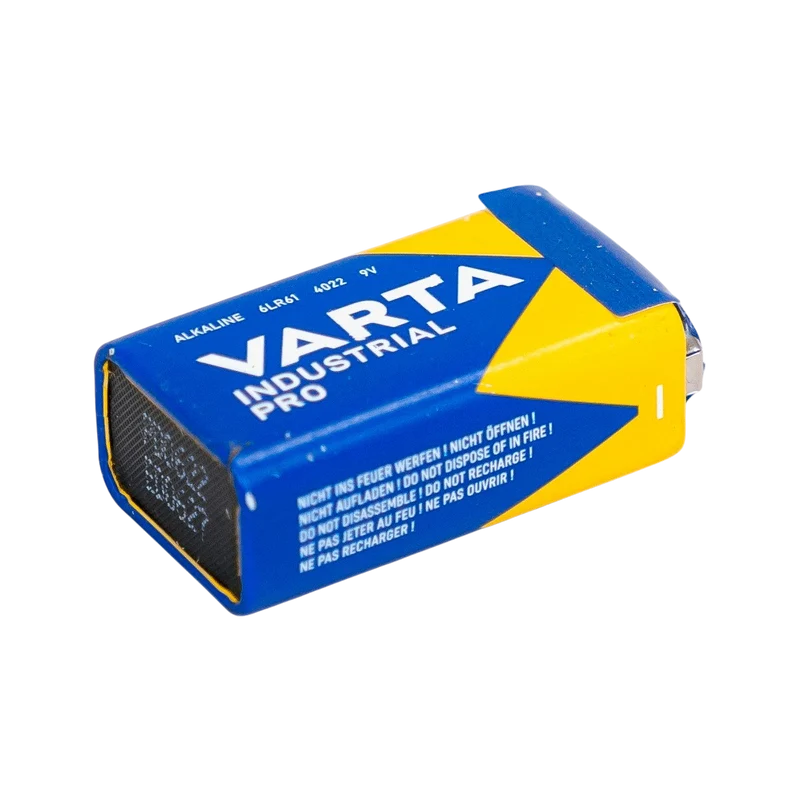 Varta Alkaline Industrial Block 9V batterij