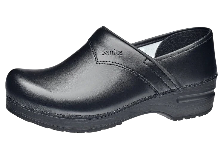 Sanita Flex klompen - zwart - model 313