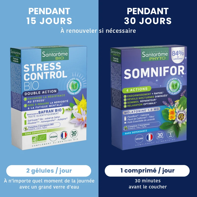 Pack Nuit Sereine – Avec mélatonine