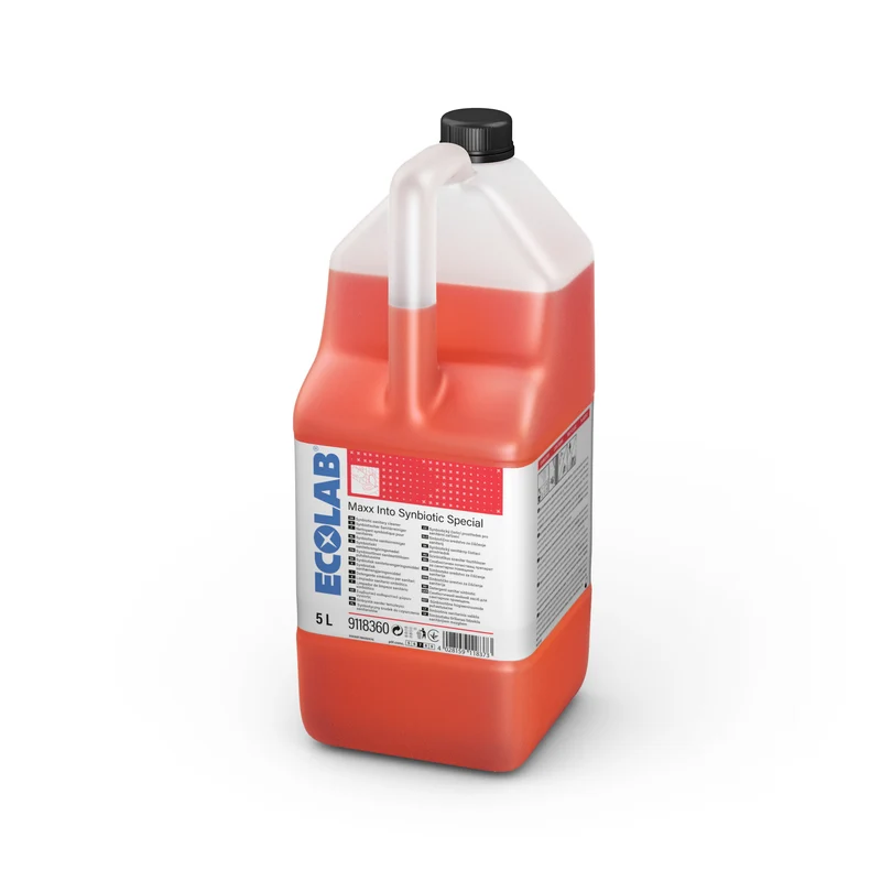 Detergente sinbiotico per sanitari e bagno Ecolab MAXX Into Synbiotic Special 5 litri DISPONIBILE IN 7 GIORNI LAVORATIVI