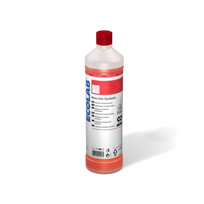 Detergente sinbiotico Ecolabel per sanitari e bagno Ecolab MAXX Into Synbiotic 1 litro DISPONIBILE IN 7 GIORNI LAVORATIVI