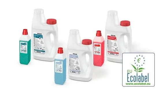 Detergente acido concentrato Ecolabel per sanitari Ecolab MAXX Into Plus 6x1 litro DISPONIBILE IN 7 GIORNI LAVORATIVI
