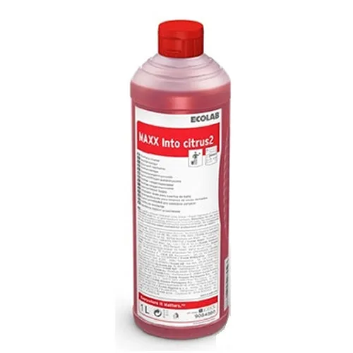 Detergente anticalcare per sanitari e bagno Ecolab MAXX Into Citrus2 12x1 litro DISPONIBILE IN 7 GIORNI LAVORATIVI