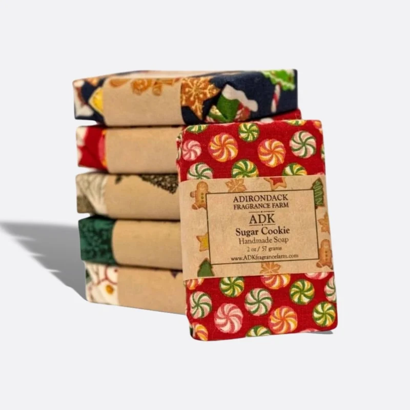 Sugar Cookie Cloth Wrapped Soap Bar 2oz