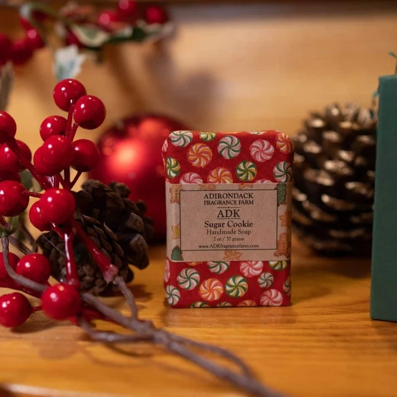 Sugar Cookie Cloth Wrapped Soap Bar 2oz