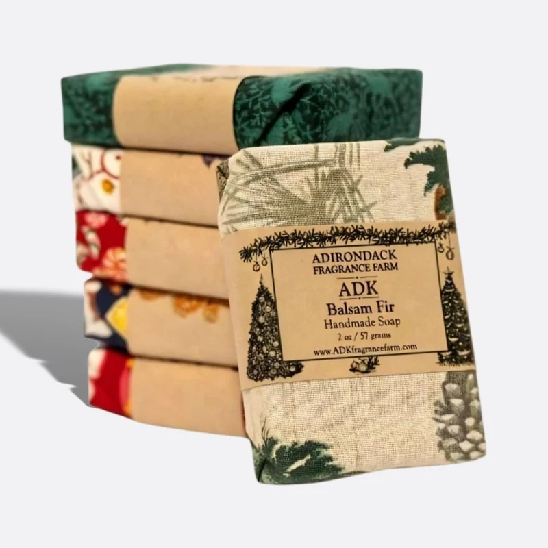 Balsam Fir Soap Bar | Handmade Cold Process Woodsy Evergreen Soap