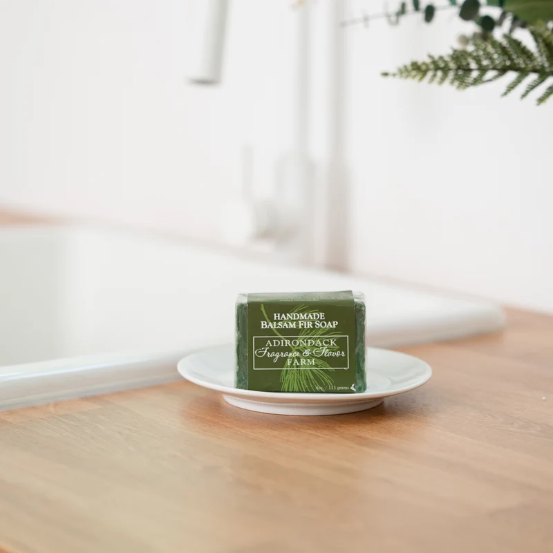 Balsam Fir Soap Bar | Handmade Cold Process Woodsy Evergreen Soap