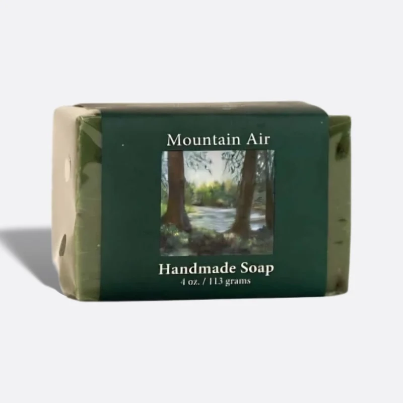 Mountain Air Soap Bar 4 oz Wrapped