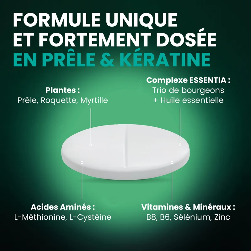 Kéractifs Cheveux Force & Croissance - 30 comprimés