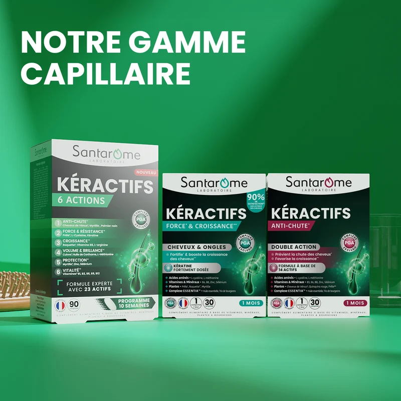 Kéractifs Anti-Chute - 30 comprimés