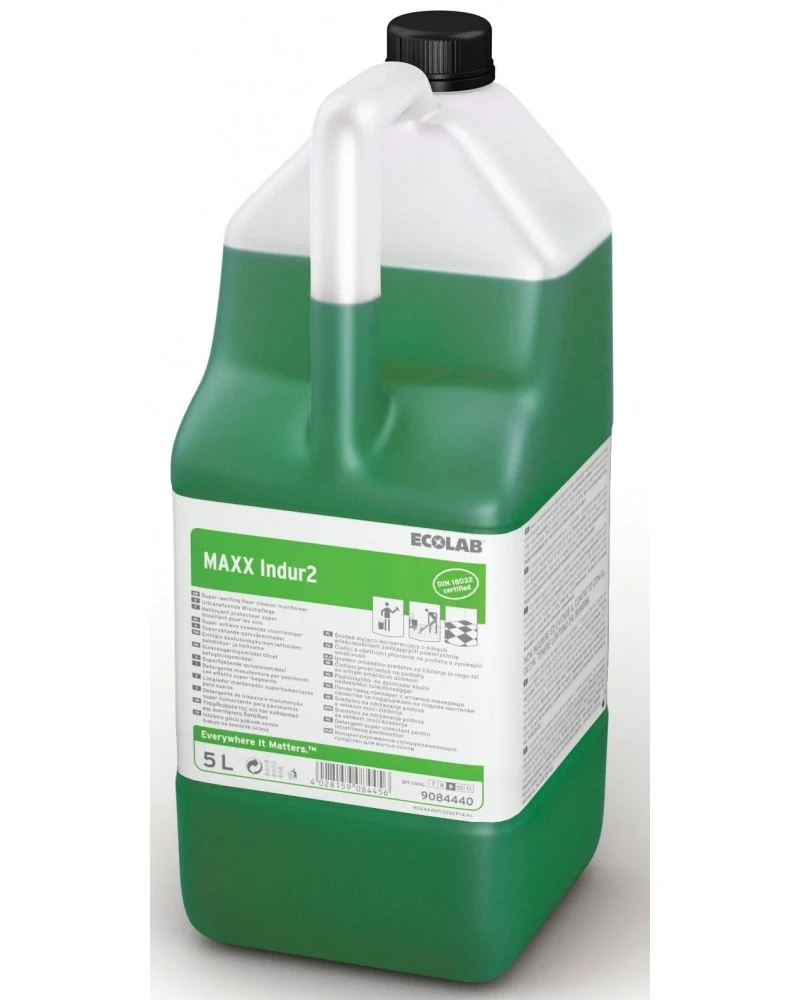 Detergente manutentore Ecolabel per pavimenti Ecolab MAXX Indur S 1 litro DISPONIBILE IN 7 GIORNI LAVORATIVI