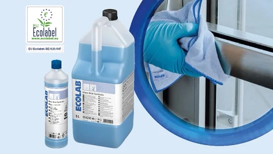 Detergente sinbiotico Ecolabel per superfici e vetri Ecolab MAXX Brial Synbiotic 1 litro DISPONIBILE IN 7 GIORNI LAVORATIVI