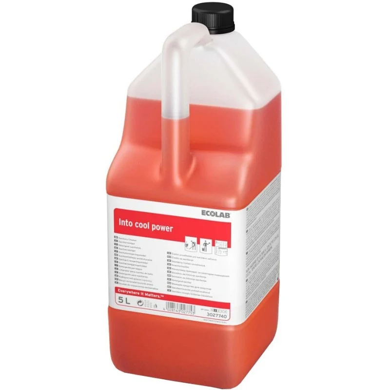 Detergente anticalcare per sanitari e superfici Ecolab Into Cool Power 2x5 litri DISPONIBILE IN 7 GIORNI LAVORATIVI