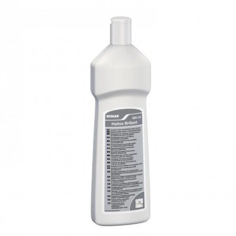 Detergente acido per acciaio e vetroceramica Ecolab Helios Brillant 500 ml DISPONIBILE IN 7 GIORNI LAVORATIVI