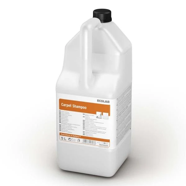 Shampoo detergente per moquette e tappeti Ecolab Carpet Shampoo 5 litri DISPONIBILE IN 7 GIORNI LAVORATIVI