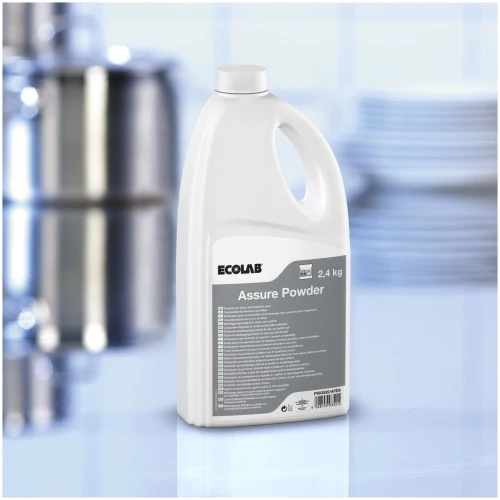 Detergente in polvere per ammollo di argenteria e acciaio inox Ecolab Assure Powder 2,4 kg DISPONIBILE IN 7 GIORNI LAVORATIVI